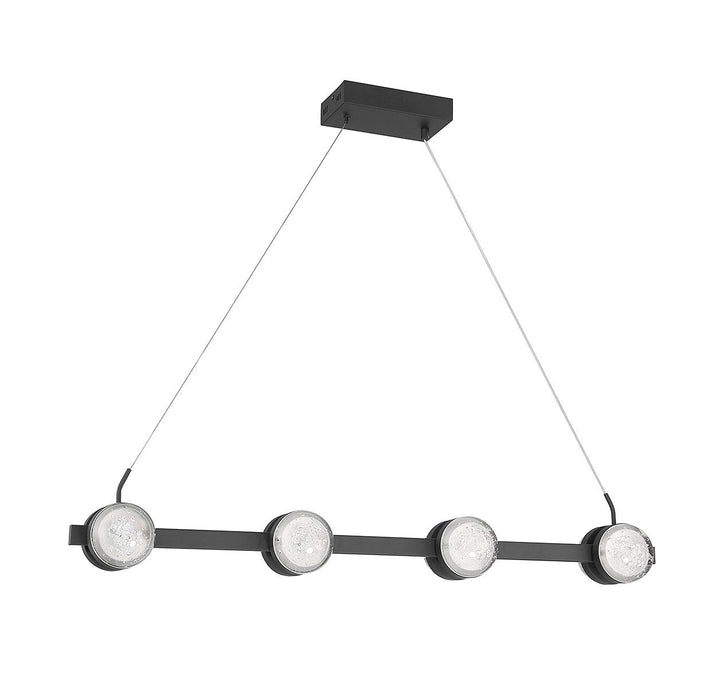Savoy House Biscayne 1-4488-8-89 Pendant Light - Matte Black
