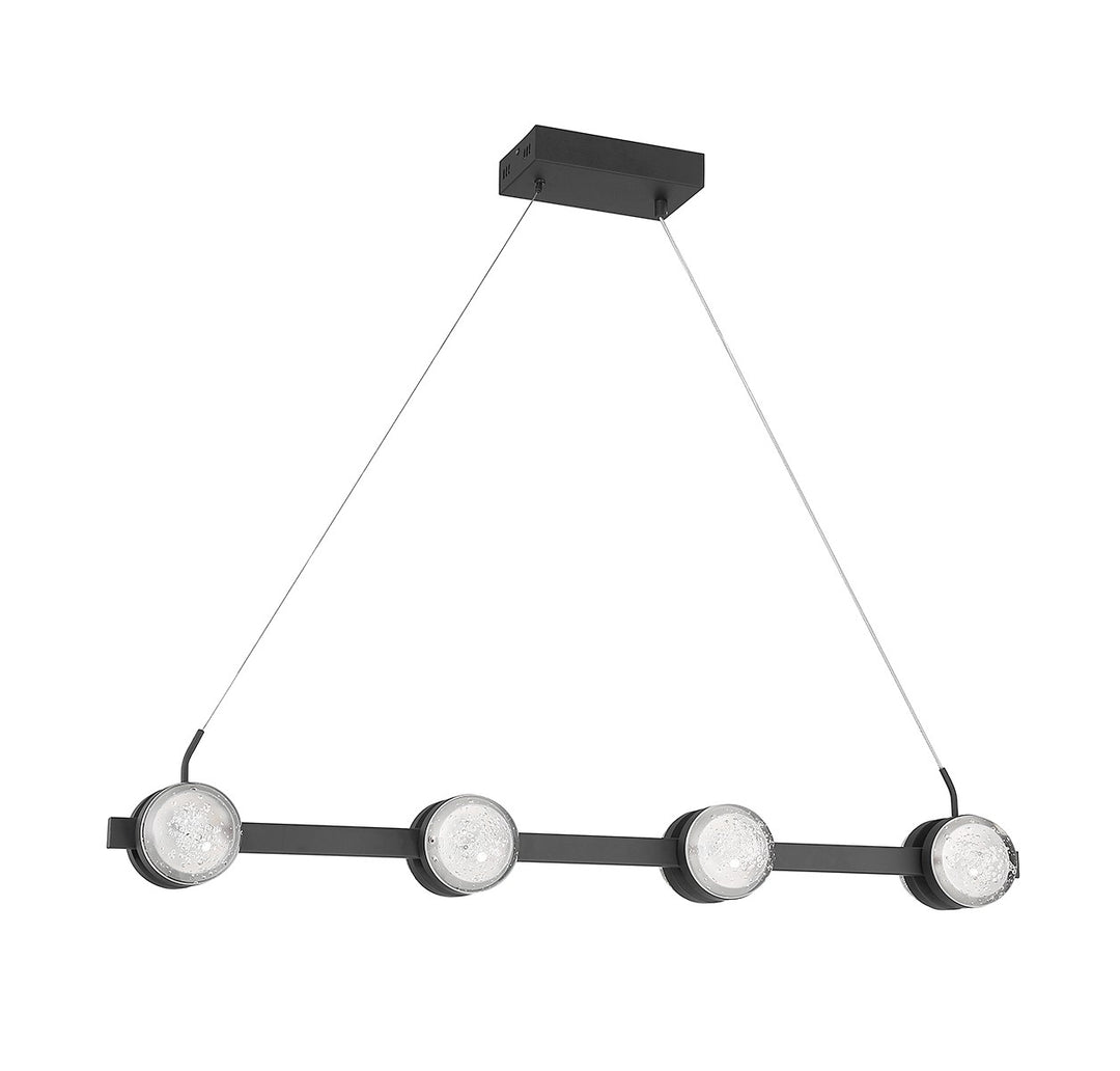 Savoy House Biscayne 1-4488-8-89 Pendant Light - Matte Black