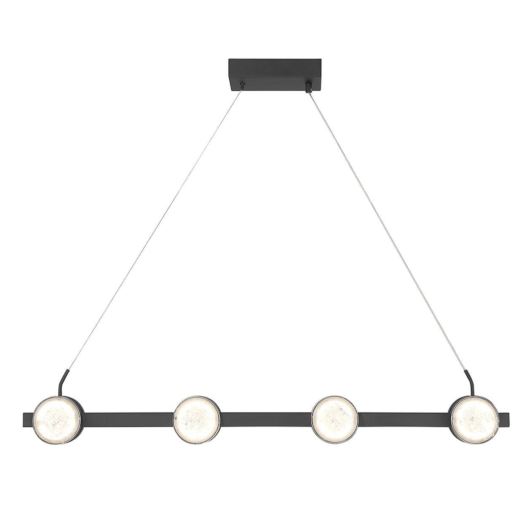 Savoy House Biscayne 1-4488-8-89 Pendant Light - Matte Black