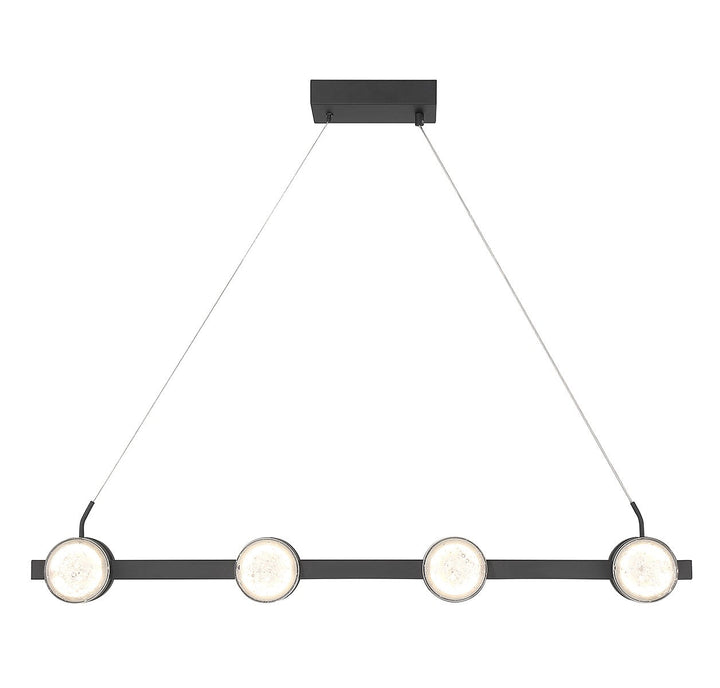 Savoy House Biscayne 1-4488-8-89 Pendant Light - Matte Black