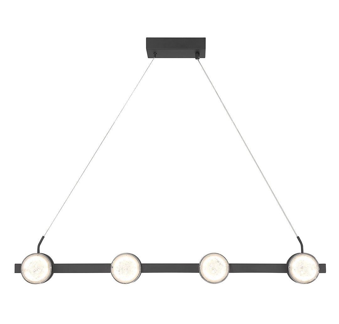 Savoy House Biscayne 1-4488-8-89 Pendant Light - Matte Black
