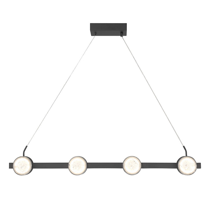 Savoy House Biscayne 1-4488-8-89 Pendant Light - Matte Black