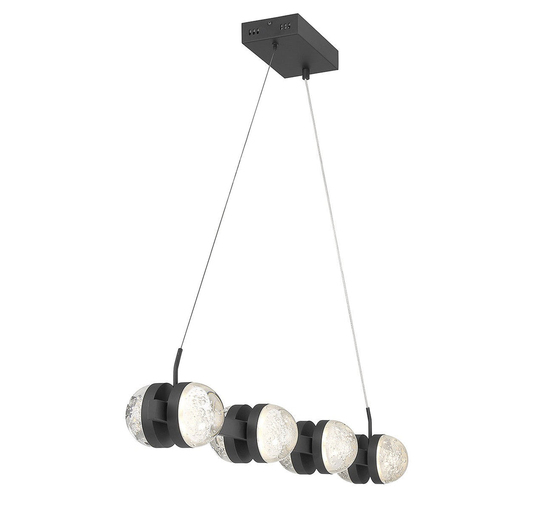Savoy House Biscayne 1-4488-8-89 Pendant Light - Matte Black
