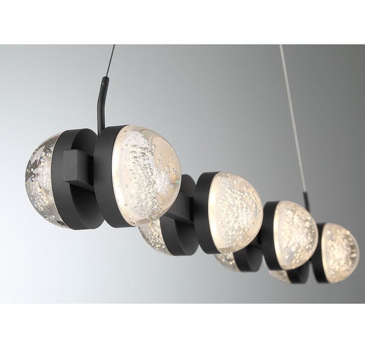 Savoy House Biscayne 1-4488-8-89 Pendant Light - Matte Black