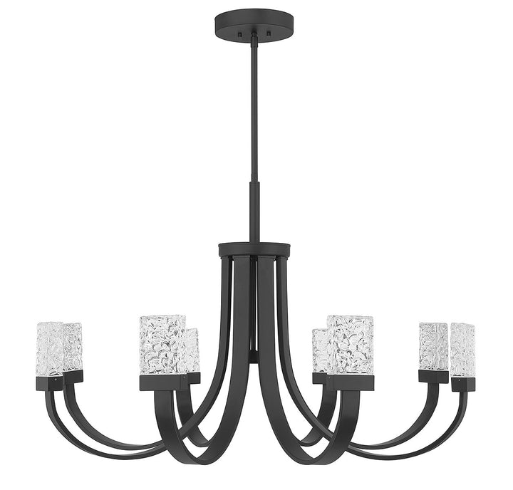 Savoy House Kahn 1-6622-9-89 Chandelier Light - Matte Black