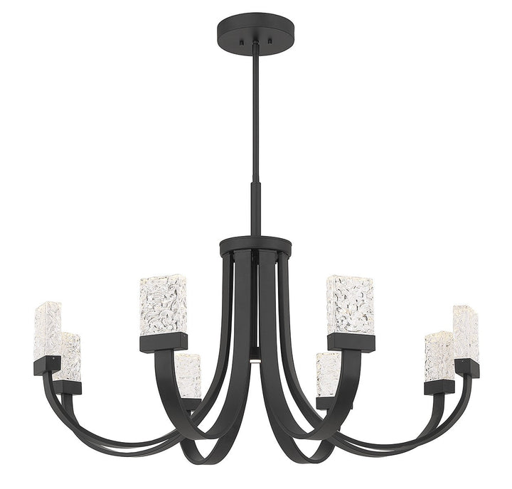 Savoy House Kahn 1-6622-9-89 Chandelier Light - Matte Black