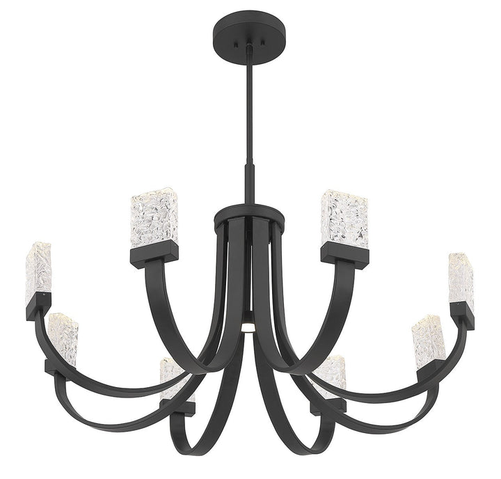 Savoy House Kahn 1-6622-9-89 Chandelier Light - Matte Black