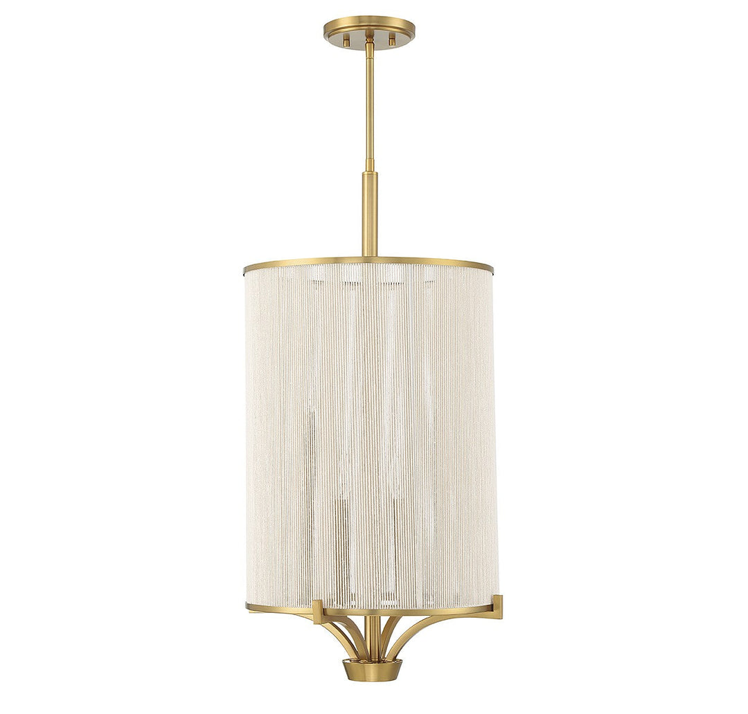 Savoy House Wynwood 1-7750-4-322 Chandelier Light - Warm Brass