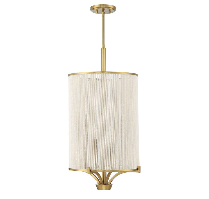 Savoy House Wynwood 1-7750-4-322 Chandelier Light - Warm Brass