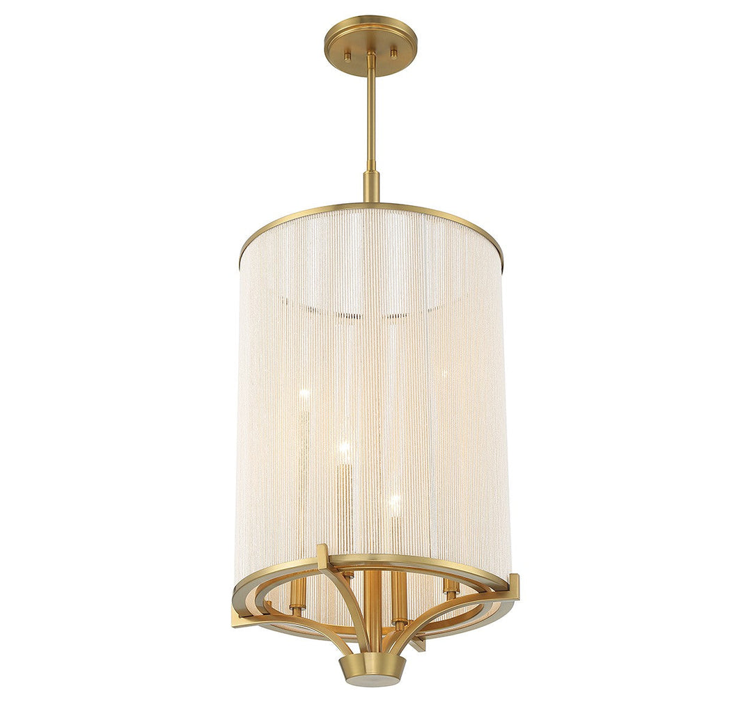 Savoy House Wynwood 1-7750-4-322 Chandelier Light - Warm Brass