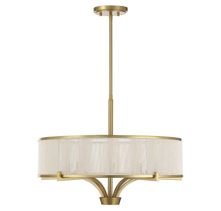 Savoy House Wynwood 1-7751-5-322 Chandelier Light - Warm Brass