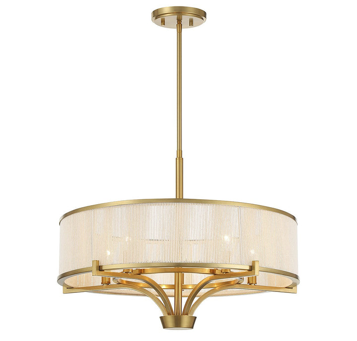 Savoy House Wynwood 1-7751-5-322 Chandelier Light - Warm Brass