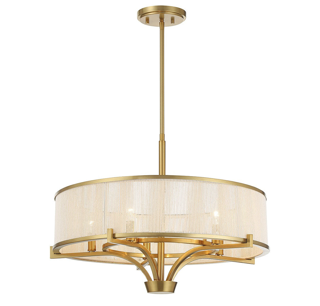 Savoy House Wynwood 1-7751-5-322 Chandelier Light - Warm Brass