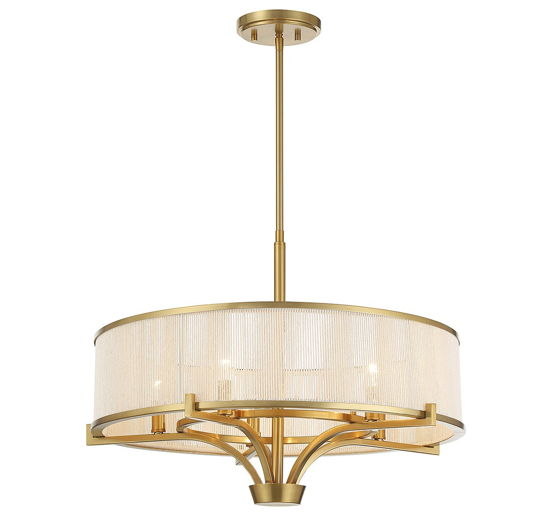Savoy House Wynwood 1-7751-5-322 Chandelier Light - Warm Brass