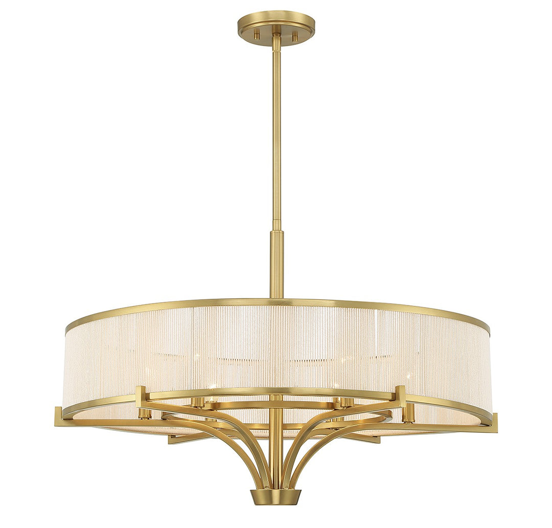 Savoy House Wynwood 1-7752-6-322 Chandelier Light - Warm Brass