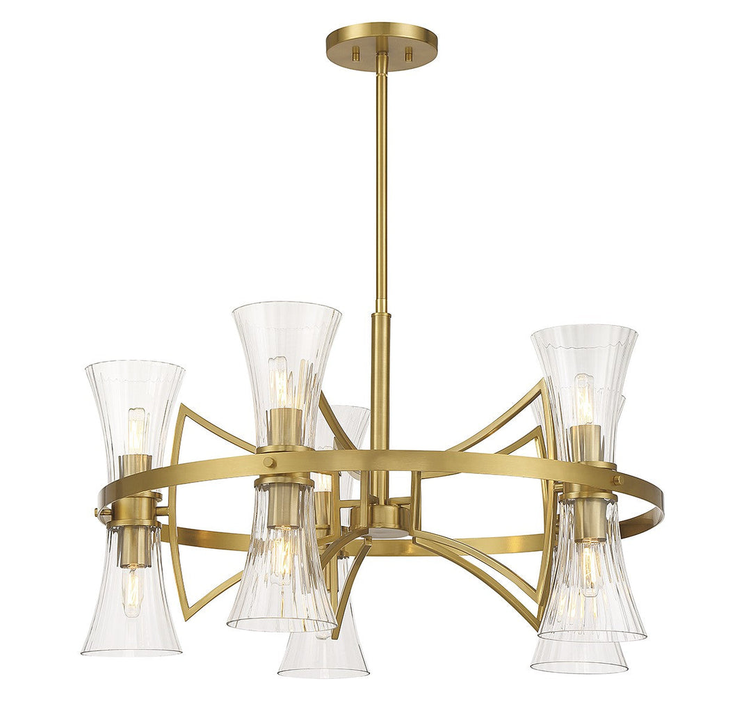 Savoy House Bennington 1-9704-10-322 Chandelier Light - Warm Brass