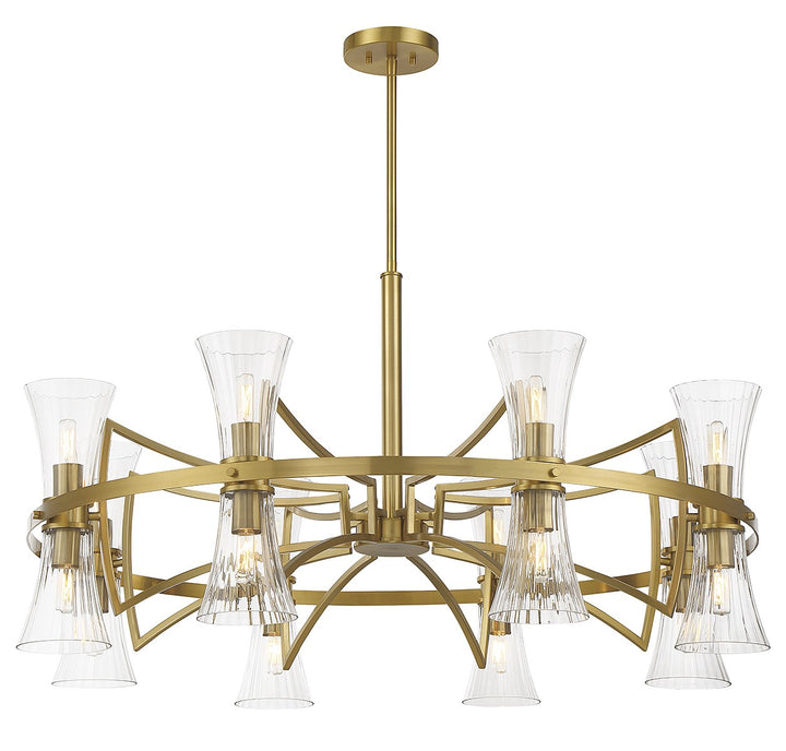 Savoy House Bennington 1-9705-16-322 Chandelier Light - Warm Brass