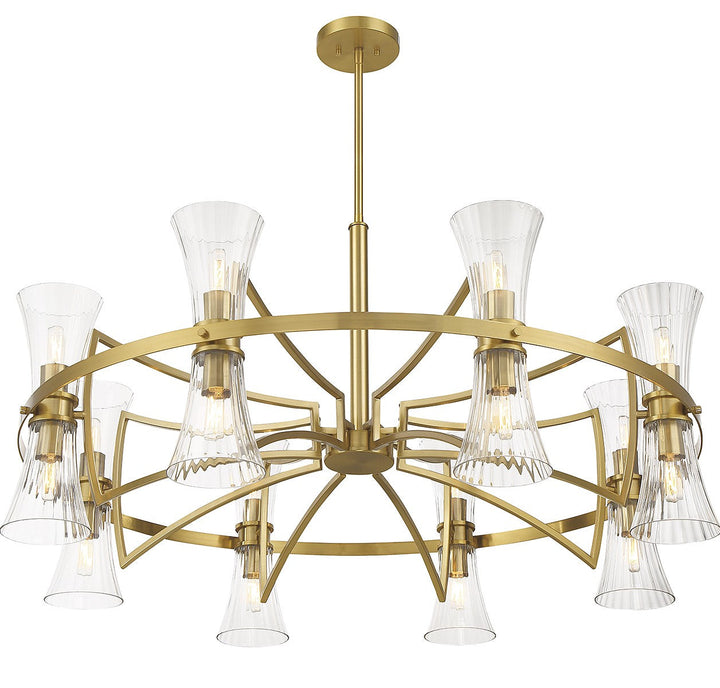 Savoy House Bennington 1-9705-16-322 Chandelier Light - Warm Brass