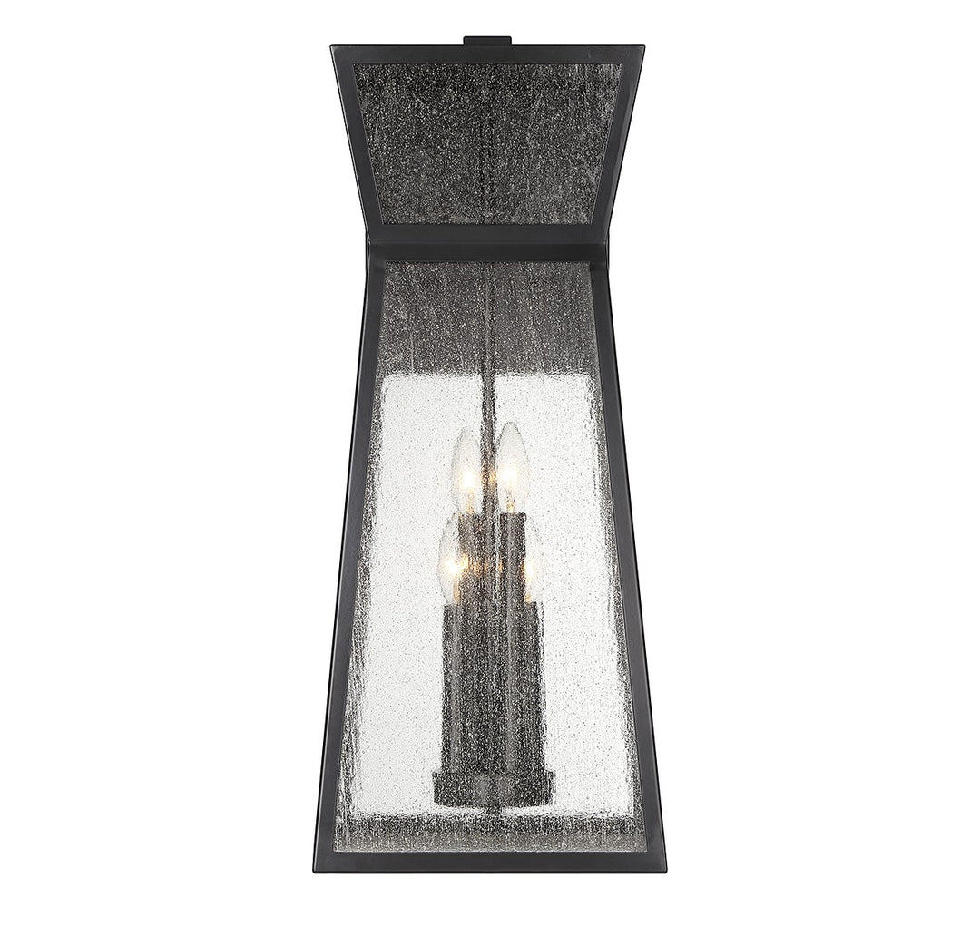 Savoy House Lighting 5-637-BK  Millford Outdoor Matte Black