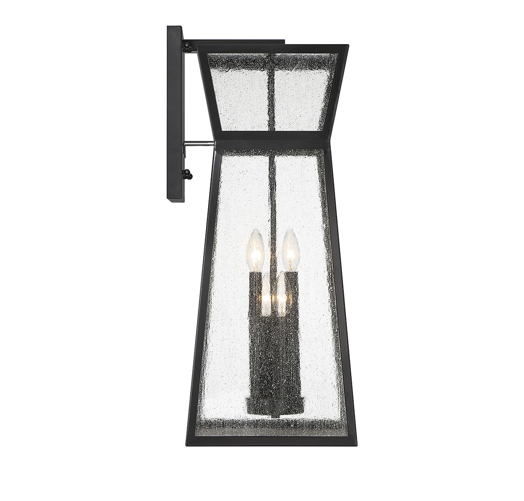 Savoy House Lighting 5-637-BK  Millford Outdoor Matte Black