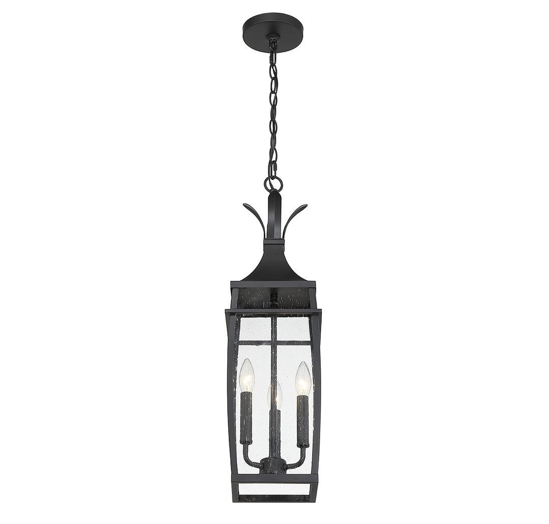 Savoy House Lighting 5-763-BK  Montpelier Outdoor Matte Black