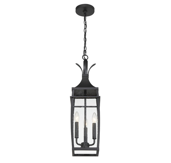 Savoy House Lighting 5-763-BK  Montpelier Outdoor Matte Black