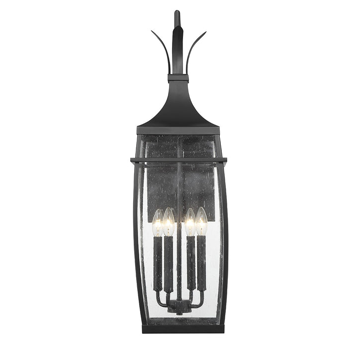 Savoy House Lighting 5-764-BK  Montpelier Outdoor Matte Black