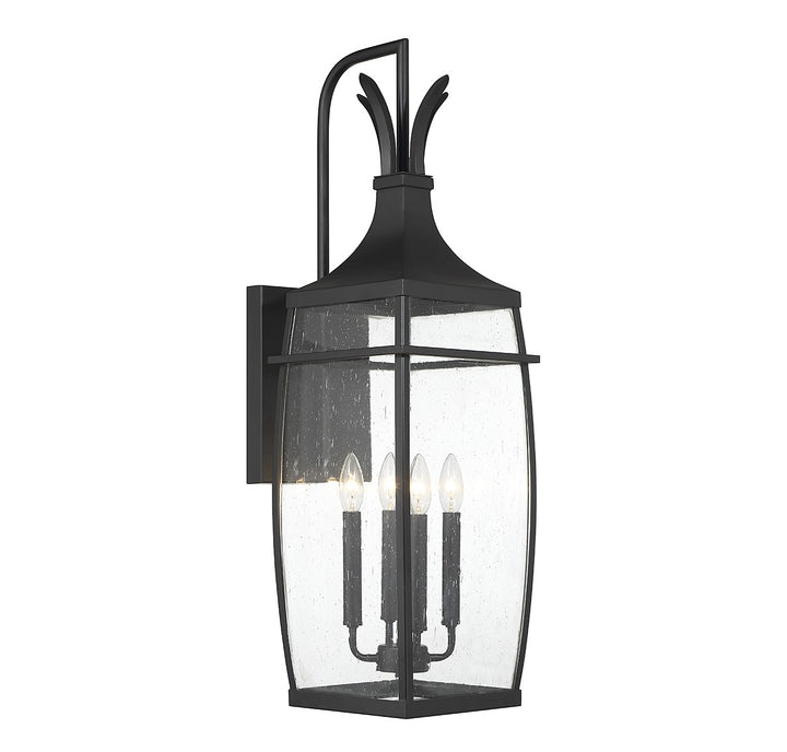 Savoy House Lighting 5-764-BK  Montpelier Outdoor Matte Black