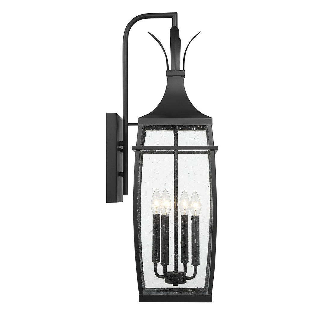 Savoy House Lighting 5-764-BK  Montpelier Outdoor Matte Black