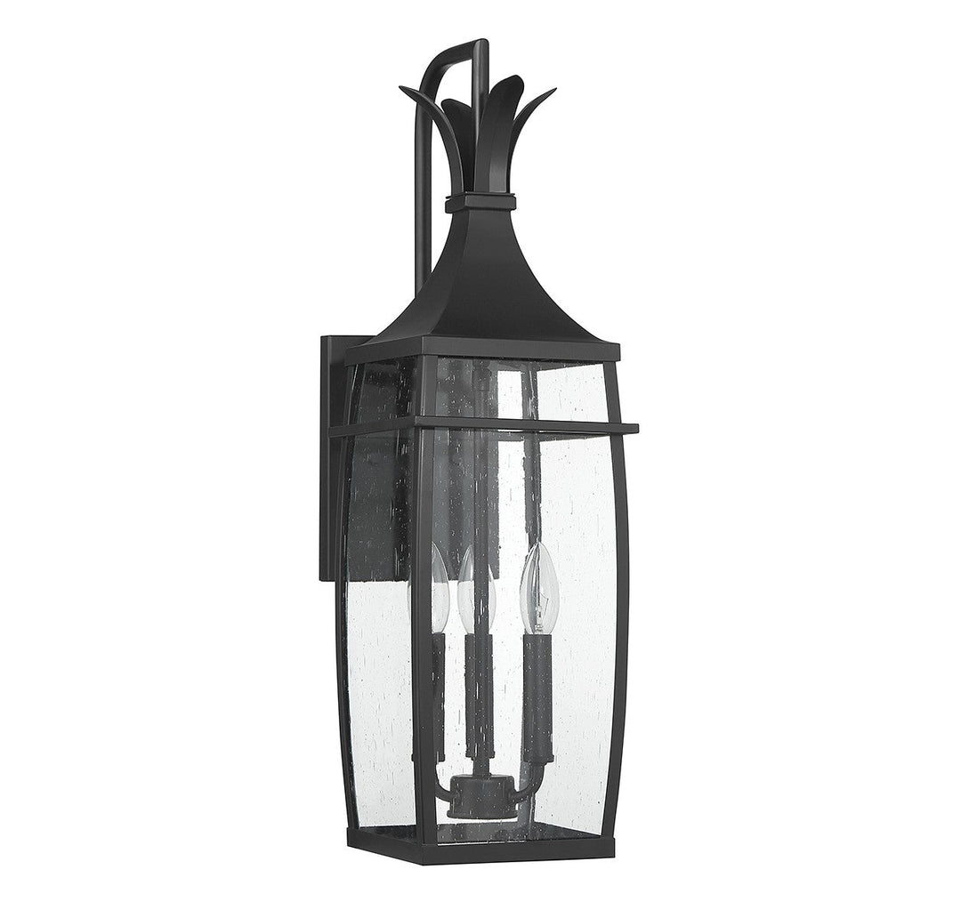 Savoy House Lighting 5-765-BK  Montpelier Outdoor Matte Black
