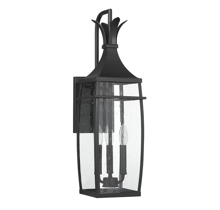 Savoy House Lighting 5-765-BK  Montpelier Outdoor Matte Black