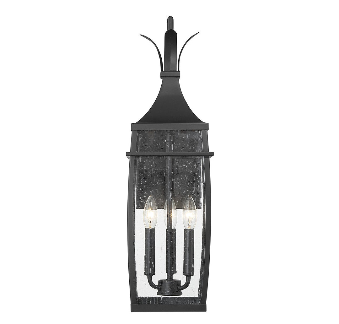 Savoy House Lighting 5-765-BK  Montpelier Outdoor Matte Black