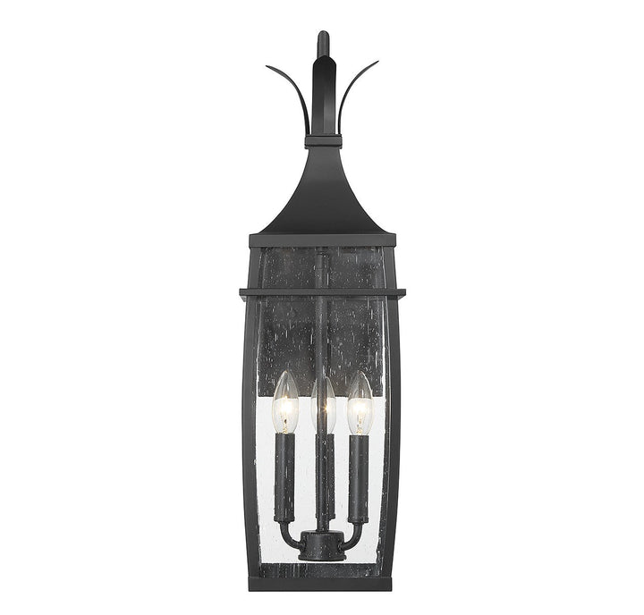 Savoy House Lighting 5-765-BK  Montpelier Outdoor Matte Black