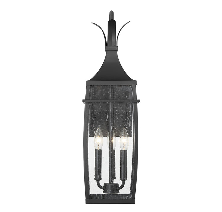 Savoy House Lighting 5-765-BK  Montpelier Outdoor Matte Black
