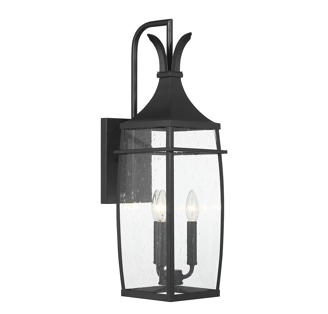 Savoy House Lighting 5-765-BK  Montpelier Outdoor Matte Black
