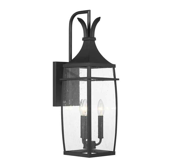 Savoy House Lighting 5-765-BK  Montpelier Outdoor Matte Black