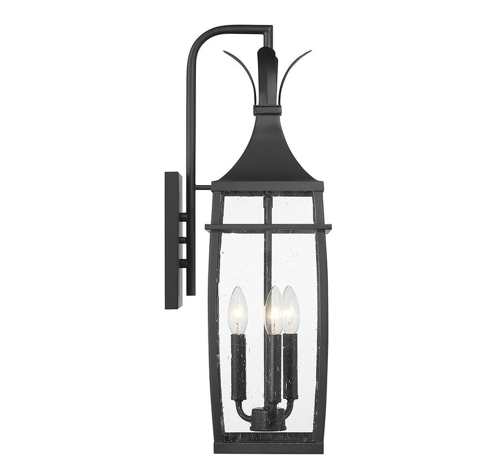 Savoy House Lighting 5-765-BK  Montpelier Outdoor Matte Black