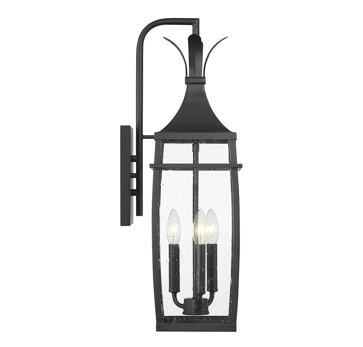 Savoy House Lighting 5-765-BK  Montpelier Outdoor Matte Black