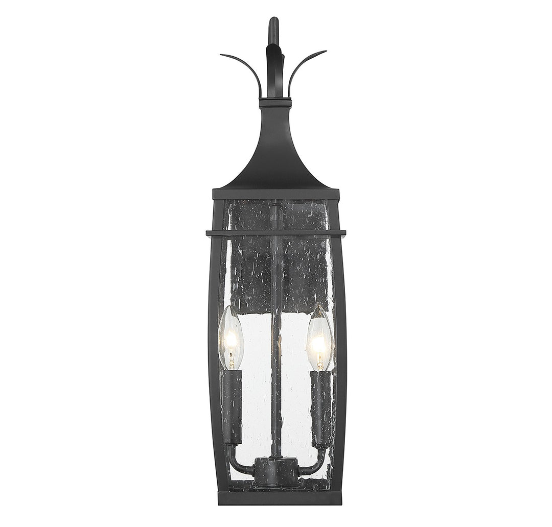 Savoy House Lighting 5-766-BK  Montpelier Outdoor Matte Black