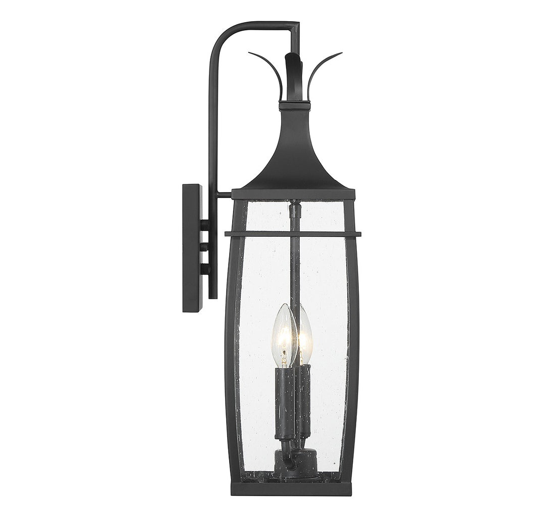 Savoy House Lighting 5-766-BK  Montpelier Outdoor Matte Black