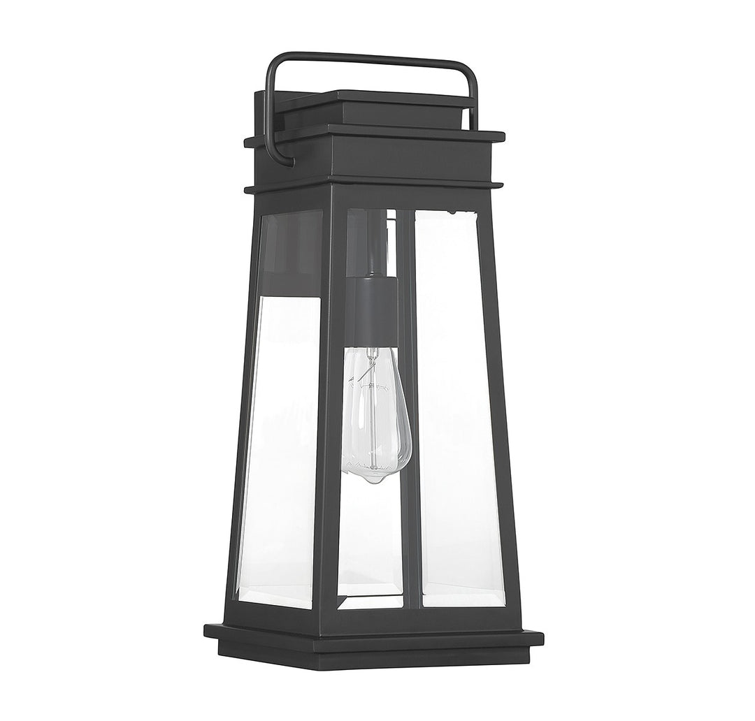 Savoy House Lighting 5-813-BK  Boone Outdoor Matte Black