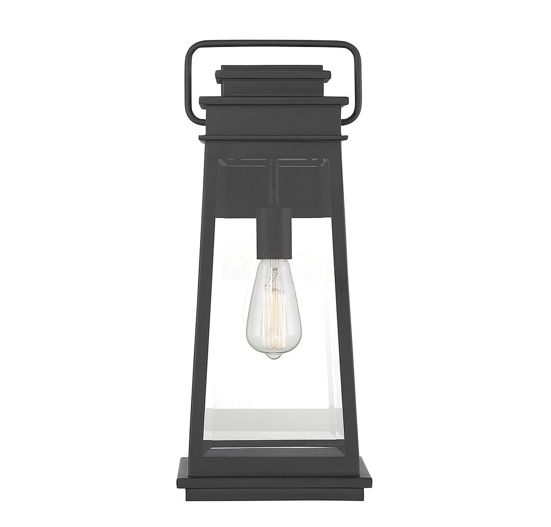 Savoy House Lighting 5-813-BK  Boone Outdoor Matte Black