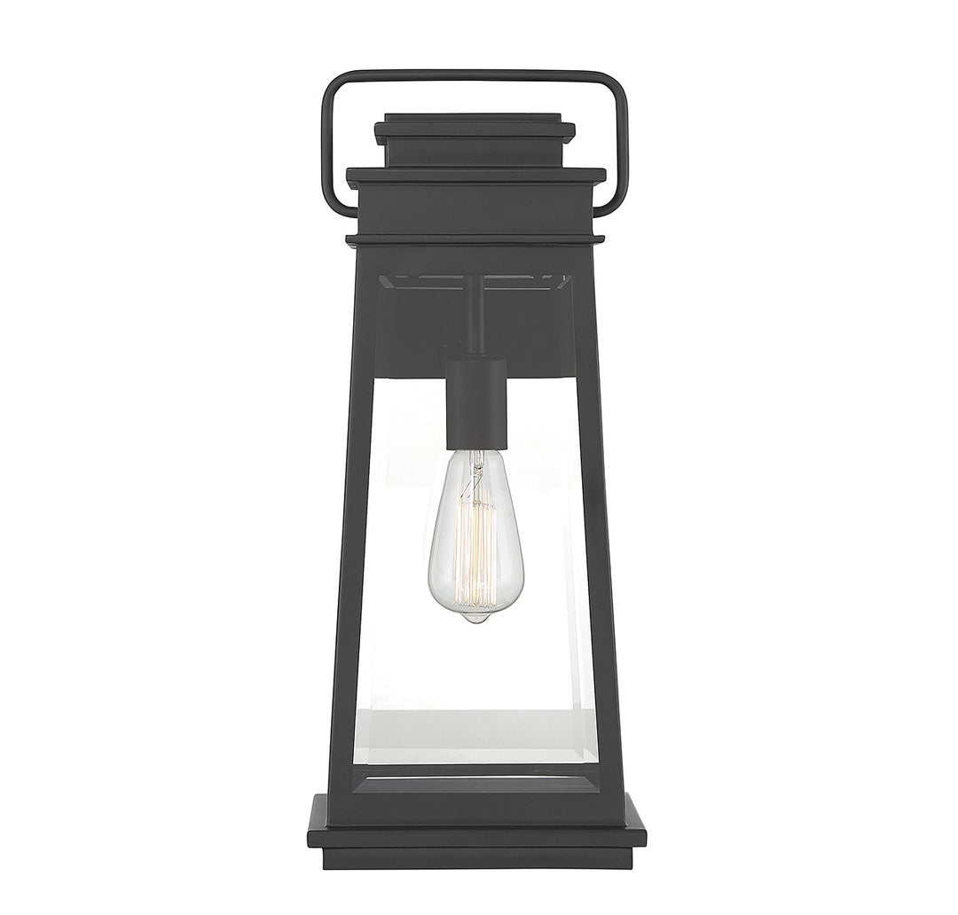 Savoy House Lighting 5-813-BK  Boone Outdoor Matte Black