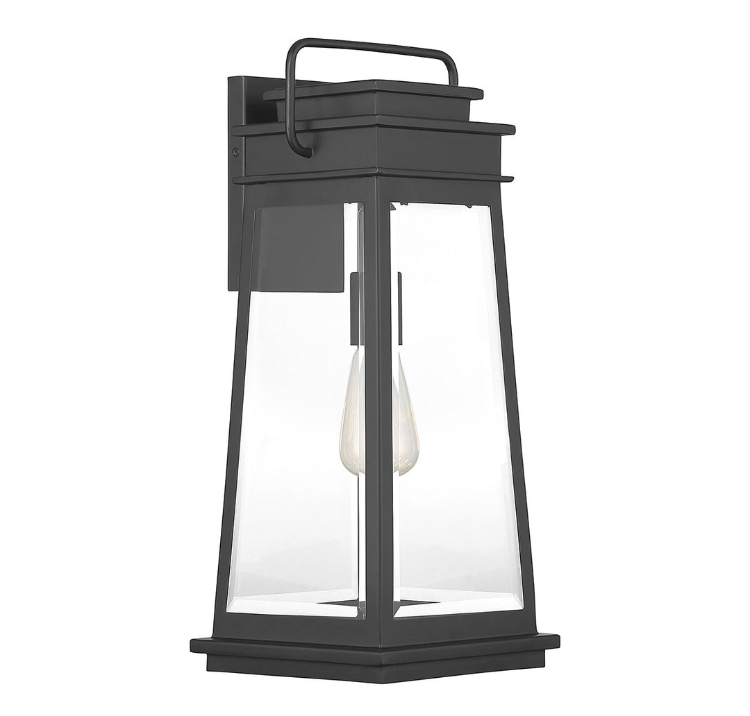 Savoy House Lighting 5-813-BK  Boone Outdoor Matte Black