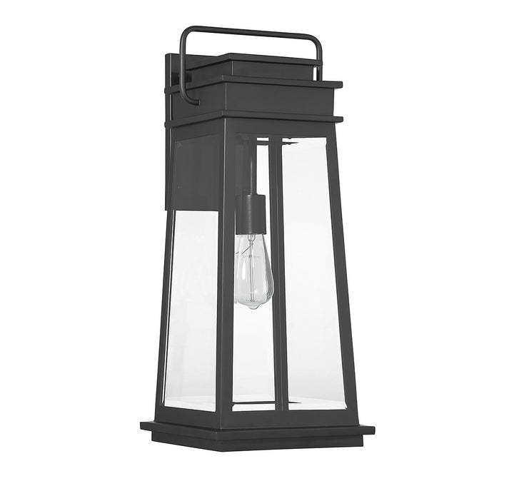 Savoy House Lighting 5-814-BK  Boone Outdoor Matte Black
