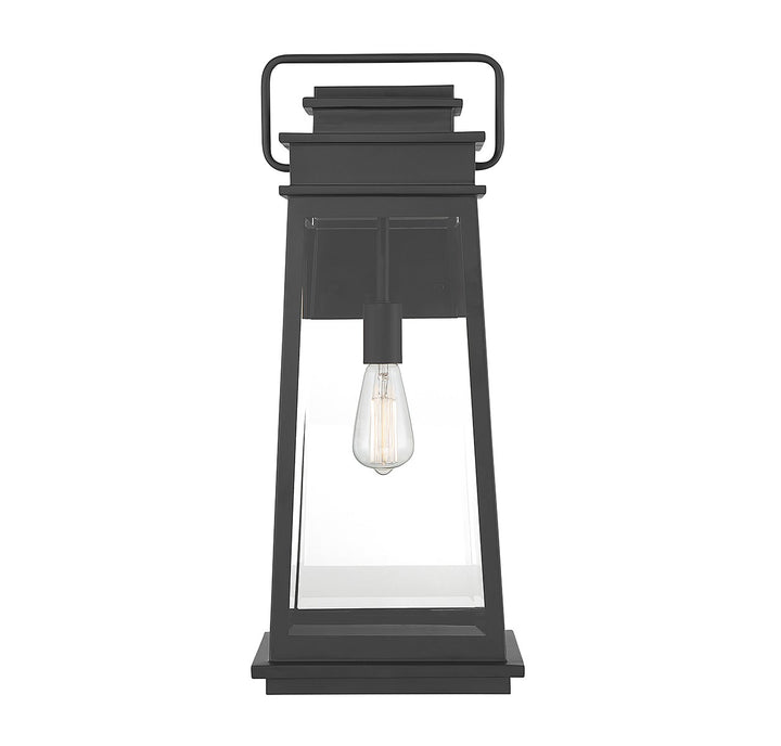 Savoy House Lighting 5-814-BK  Boone Outdoor Matte Black