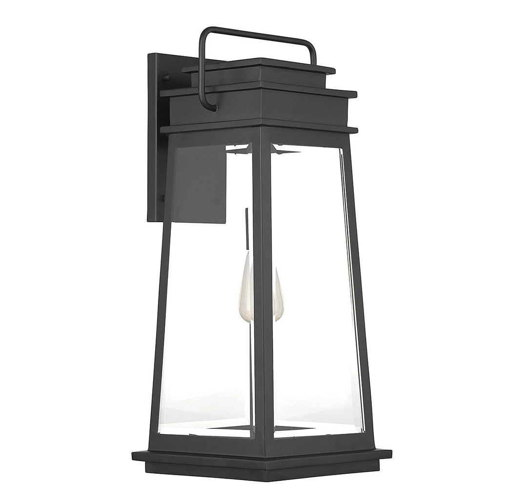Savoy House Lighting 5-814-BK  Boone Outdoor Matte Black