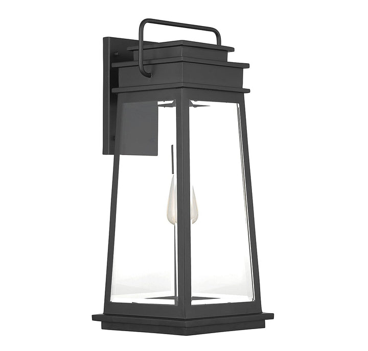 Savoy House Lighting 5-814-BK  Boone Outdoor Matte Black