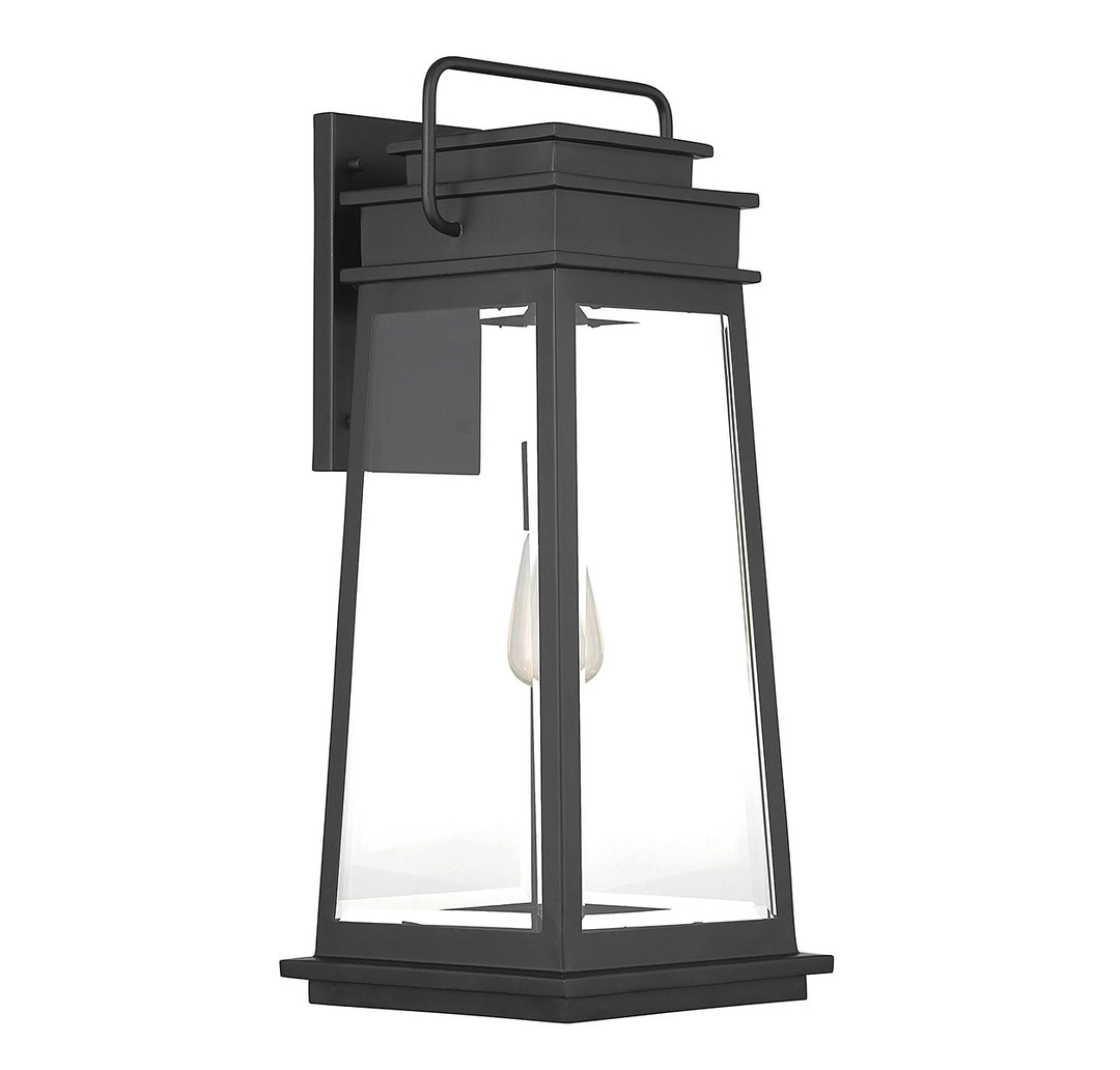 Savoy House Lighting 5-814-BK  Boone Outdoor Matte Black