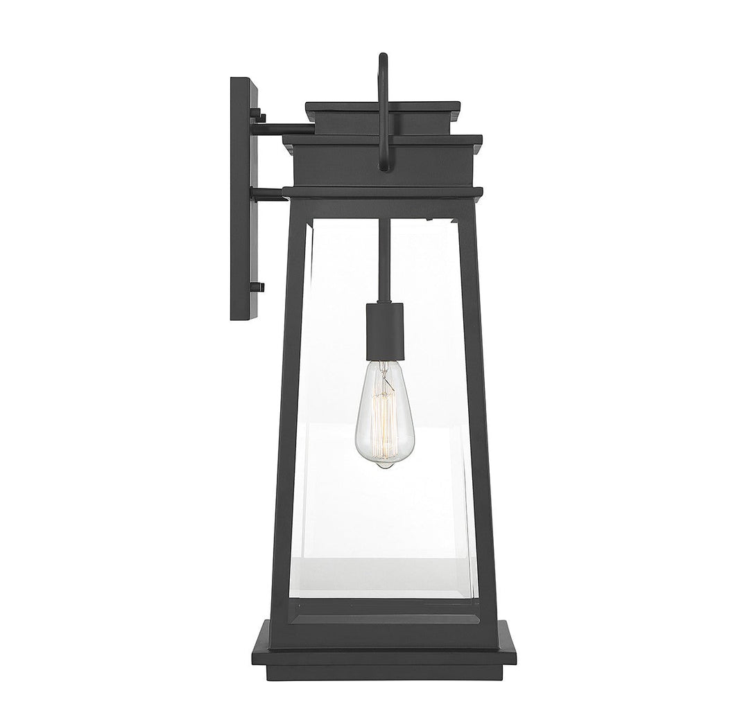 Savoy House Lighting 5-814-BK  Boone Outdoor Matte Black